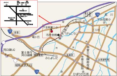 小児初期救急医療センターの地図のイメージ